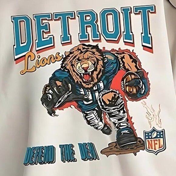 Detroit Lions Defend The Den NFL Football Fan Gift Sweatshirt 05 - Picture 2 of 5